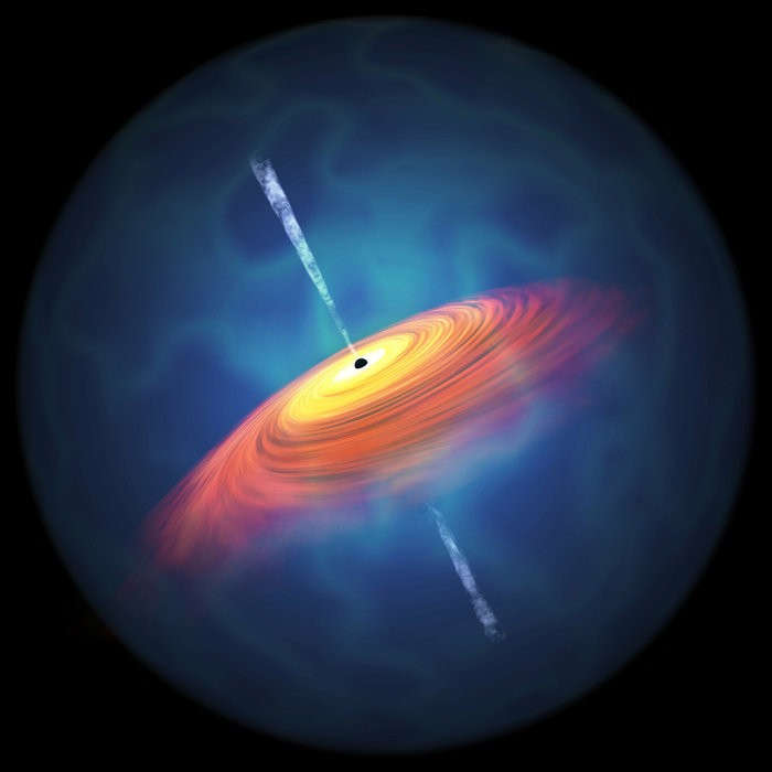 Scoperti nell’universo giovane 83 buchi neri supermassicci