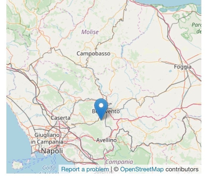 Terremoto in provincia di Benevento, scossa più forte di 3