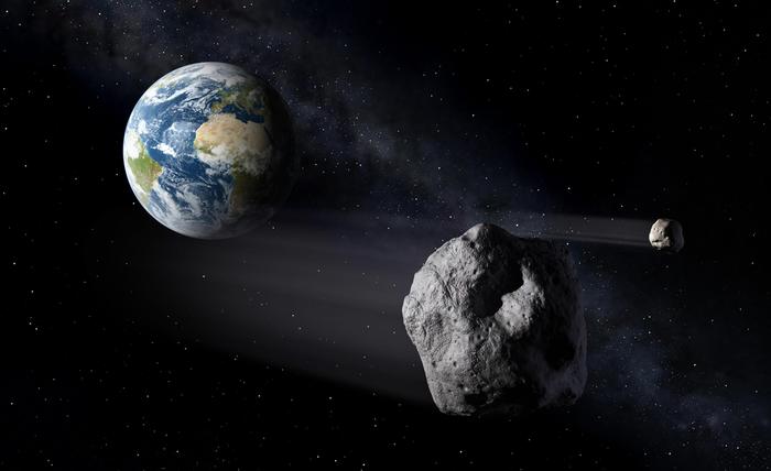 Quattro asteroidi salutano la Terra, molto da lontano