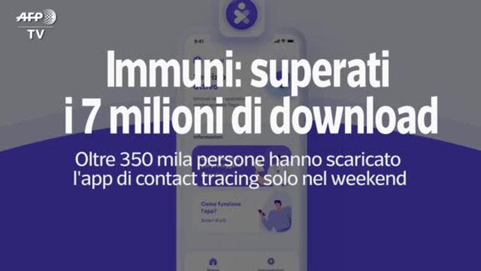App Immuni supera i 7 milioni di download