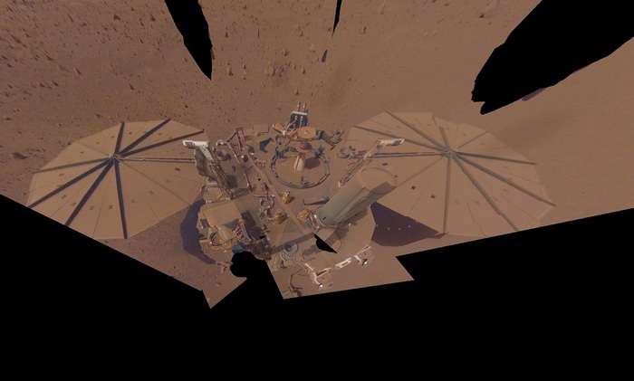 Marte, ultimo selfie’per la sonda Insight della Nasa