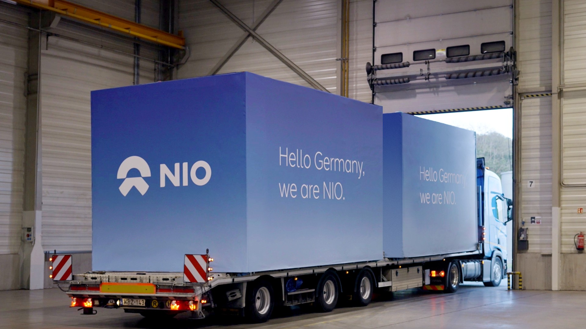 NIO, la prima stazione per il battery swap costruita in Europa è per la Germania