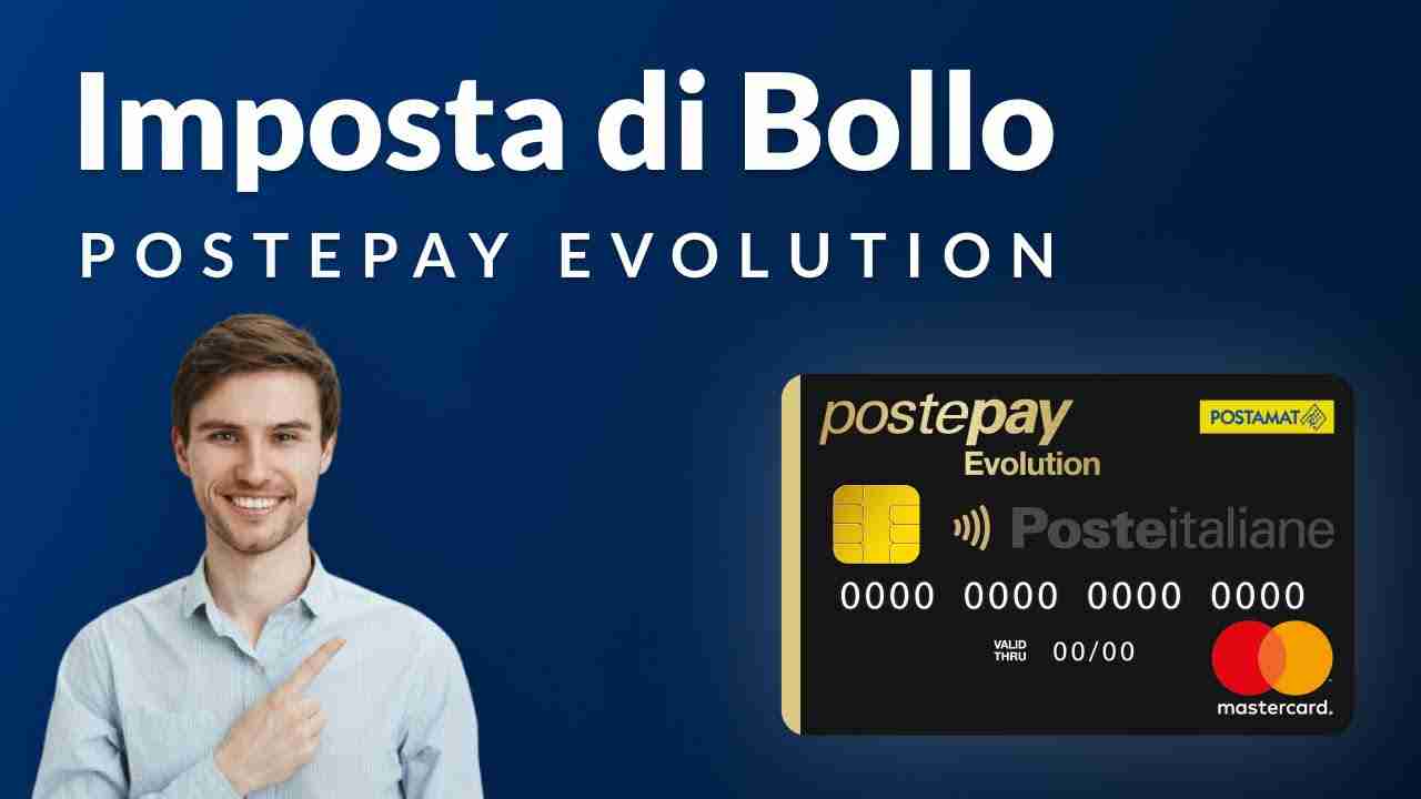 Volantino Poste Italiane sulla nuova imposta di bollo sulle Postepay