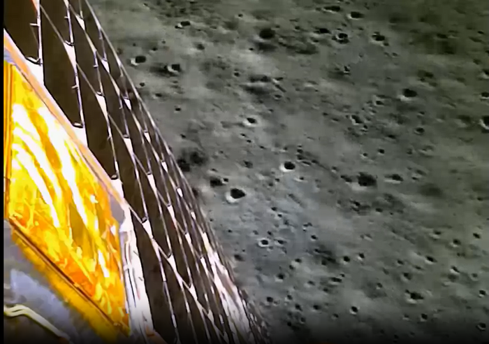 Riuscito il salto sulla Luna del lander indiano VIDEO