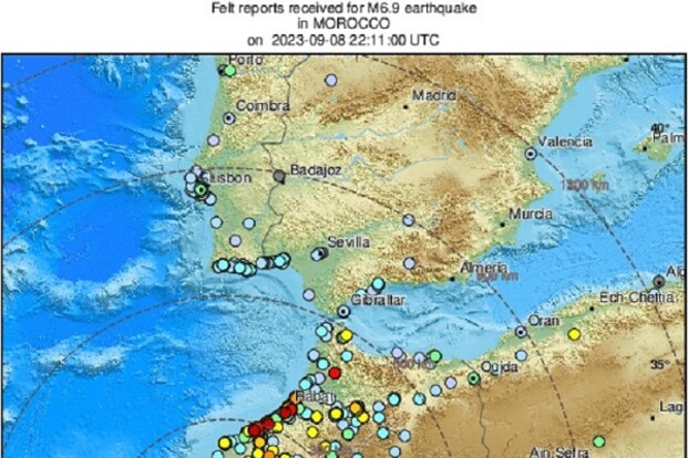 Terremoto in Marocco, si è compressa la catena dell’Atlante