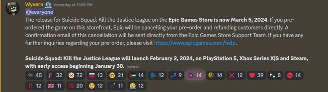 Suicide Squad: Kill the Justice League in ritardo su PC, ma solo su Epic Games Store