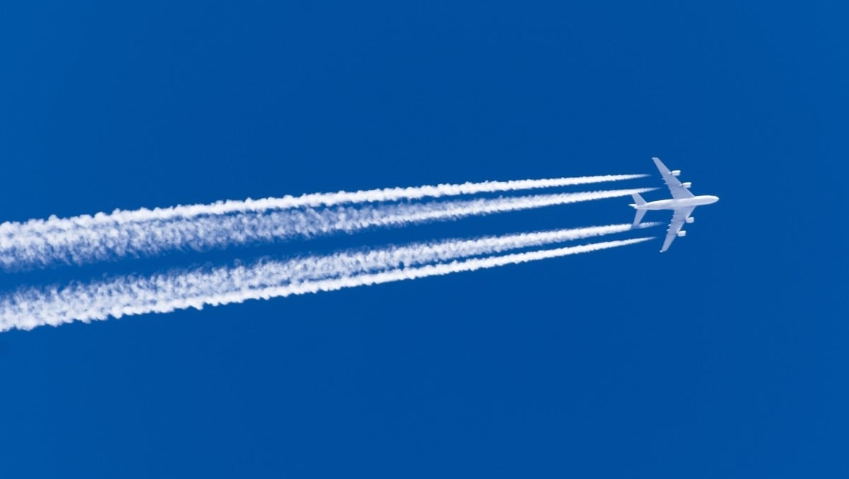 Gli aerei del futuro avranno meno scie di condensa, grazie ai SAF