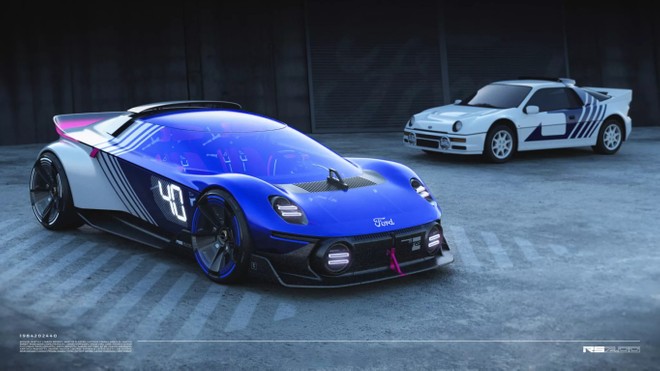 Ford celebra i 40 anni della RS200 con la nuova concept car RS2