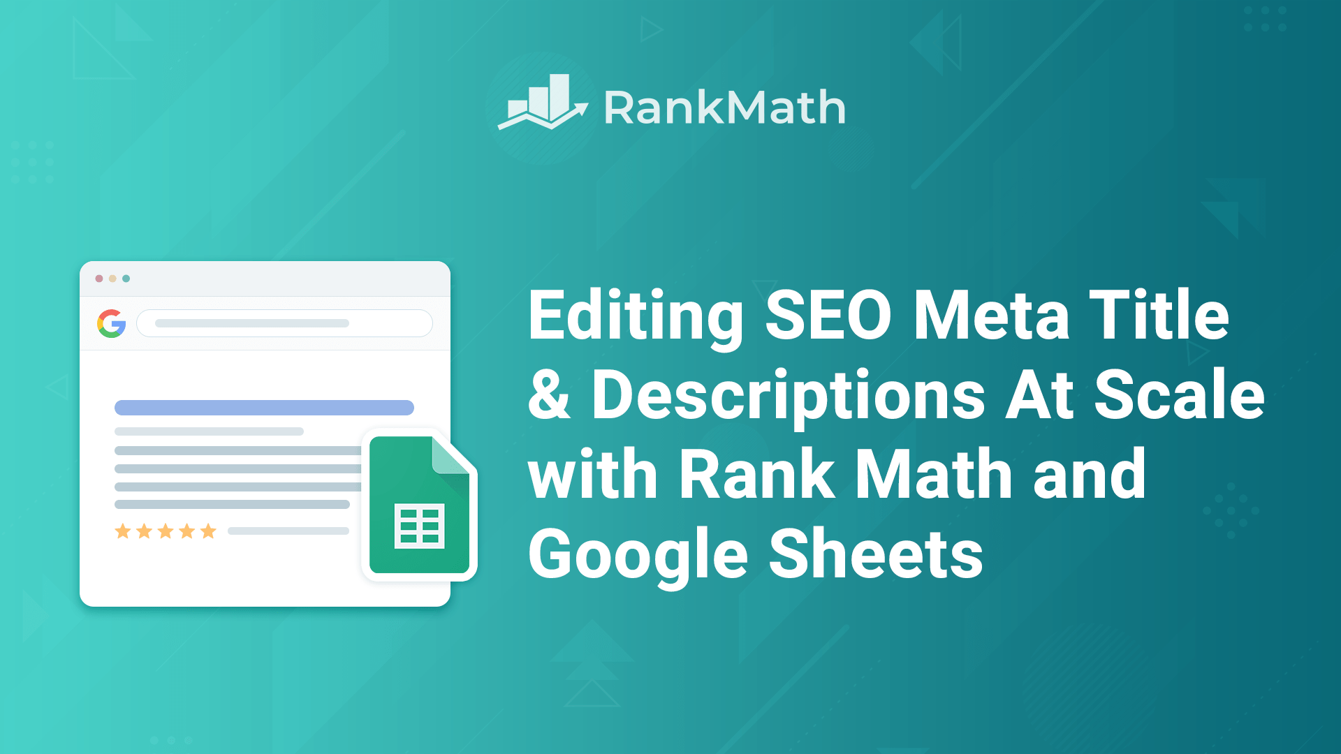 Editing Meta Title & Descriptions with Google Sheets