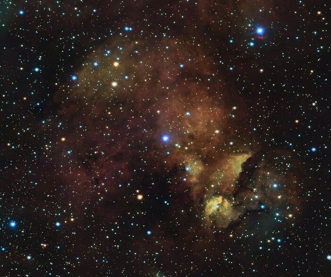 La nebulosa Running Chicken immortalata dal telescopio VLT: uno spettacolo cosmico