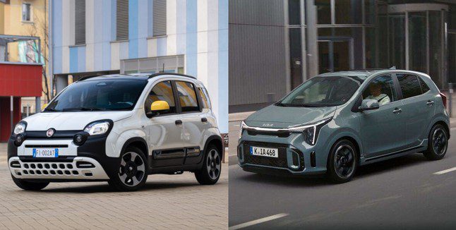 FIAT Panda vs Kia Picanto, confronto tra city car