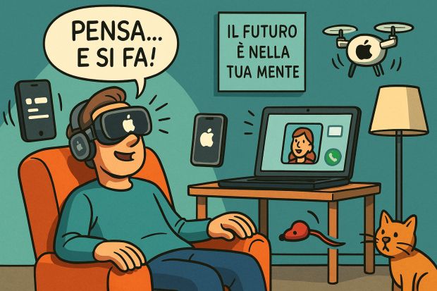 Apple vuole l’iPhone che si controlla col pensiero