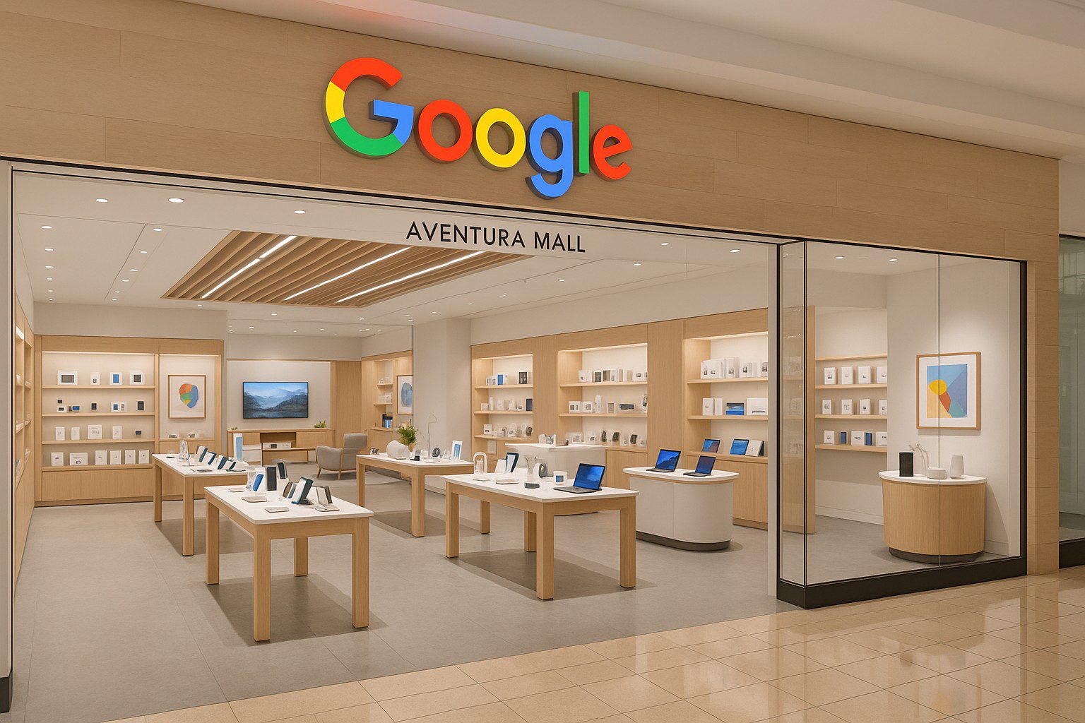 Google apre un nuovo Store fisico a Miami nel 2025, sarà il primo in Florida