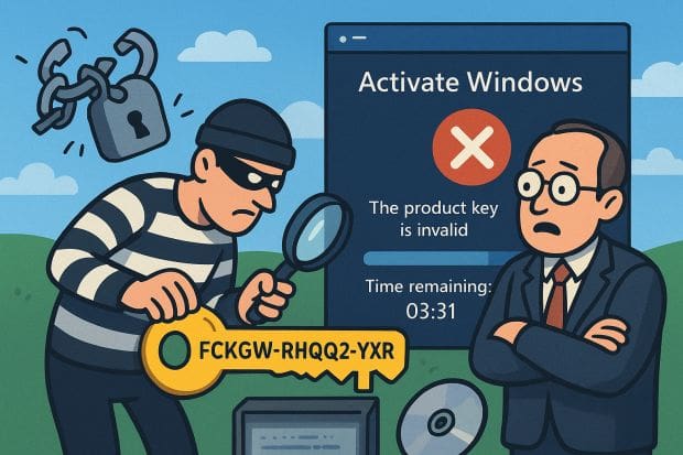 Windows XP, la chiave pirata piÃÂ¹ nota fu colpa di Microsoft: lo svela ex sviluppatore