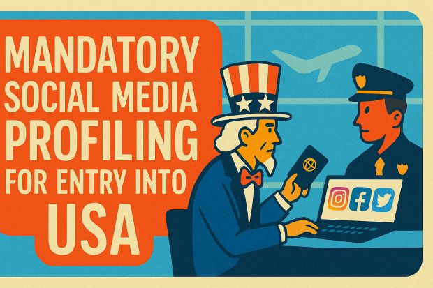 Vai negli USA? Devi indicare tutti i social usati negli ultimi cinque anni